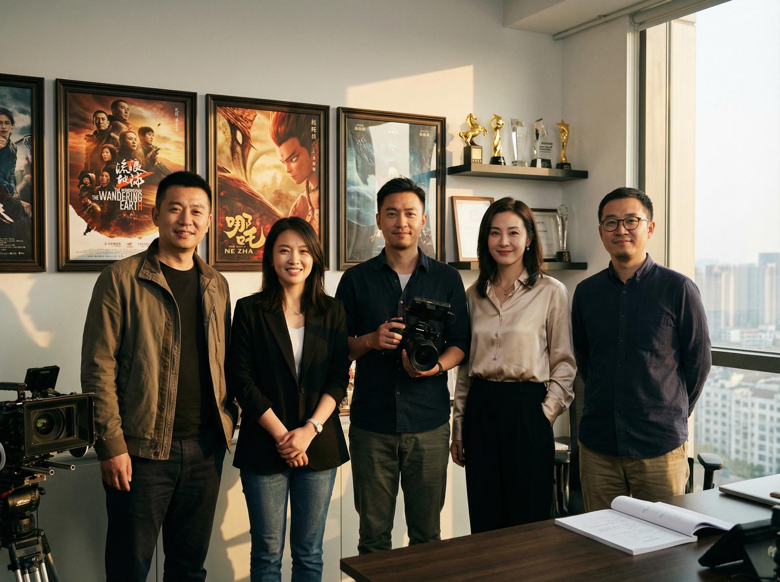 玩物社区传媒专家团队合影